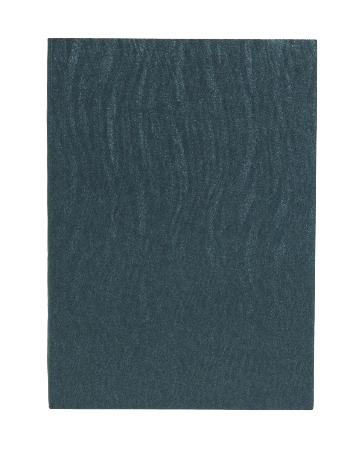 Paper-Oh Yuko-Ori Metallic Grey A6 Softback Notebook – Lined – front cover