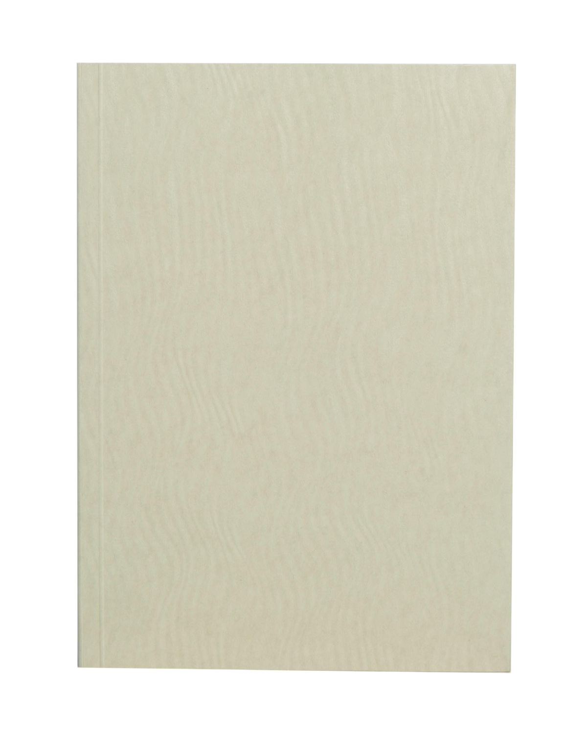 Paper-Oh Yuko-Ori Pearl White A6 Softback Notebook – Lined – front cover