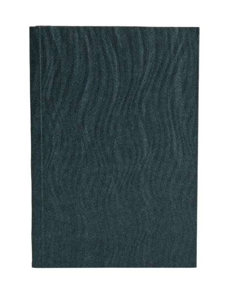 Paper-Oh Yuko-Ori Metallic Grey A7 Softback Notebook – Lined – product view