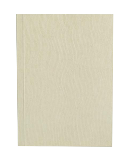 Paper-Oh Yuko-Ori Pearl White A7 Softback Notebook – Lined – product view