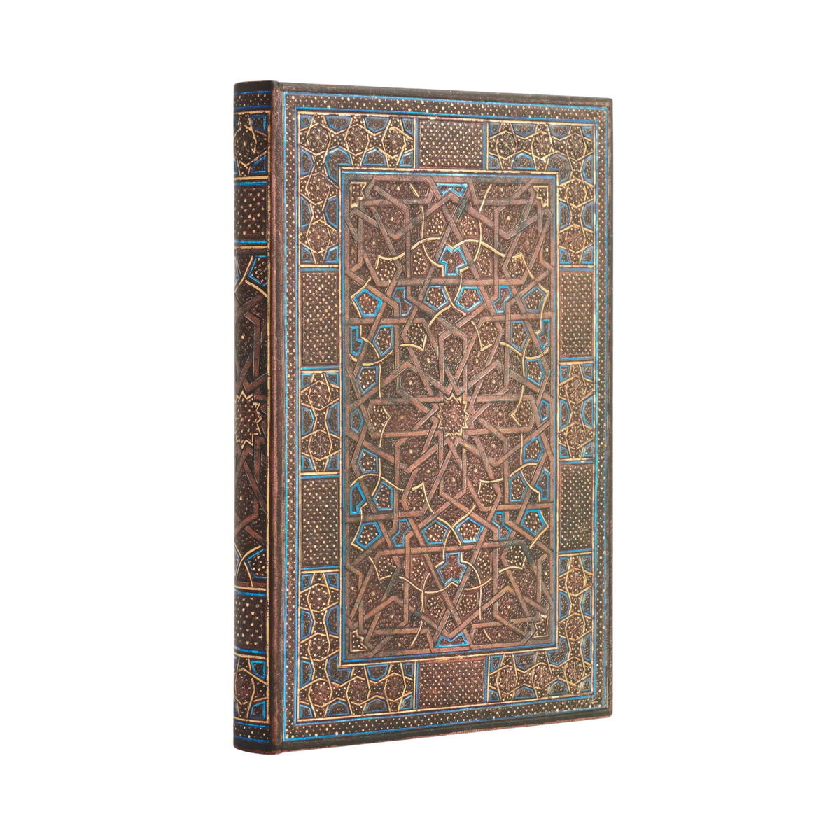 Paperblanks Midnight Star Mini Hardback Journal – Lined, 176 Pages – angled view