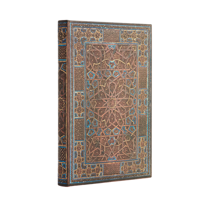 Paperblanks Midnight Star Mini Hardback Journal – Lined, 176 Pages – angled view