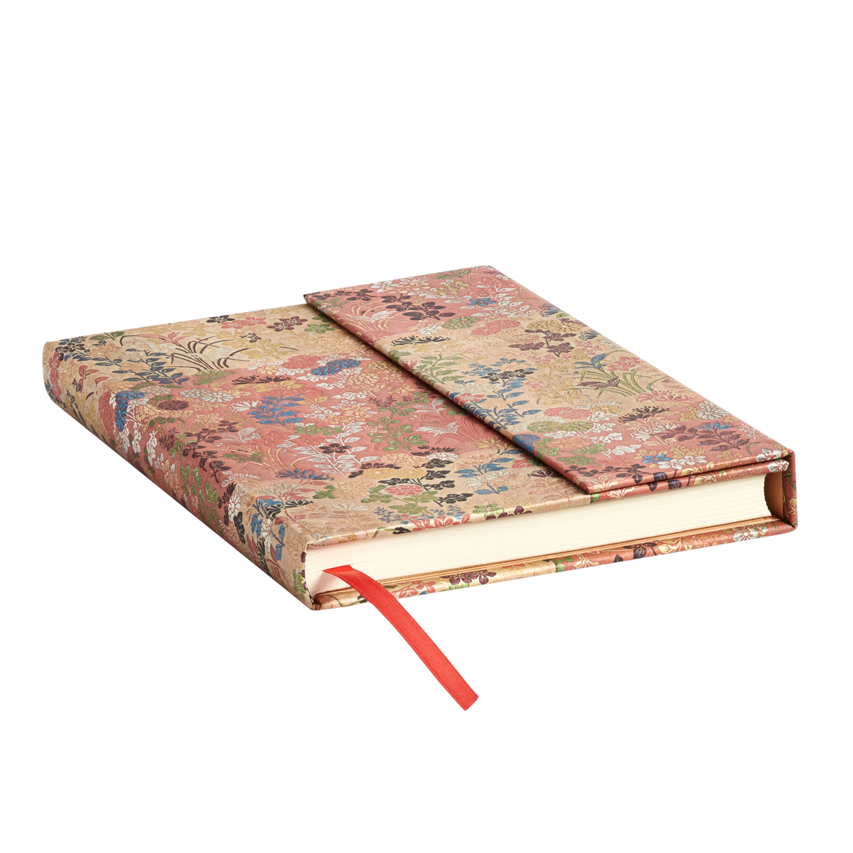 Paperblanks Kara-ori Midi Hardback Journal – Lined, 144 Pages – page edge