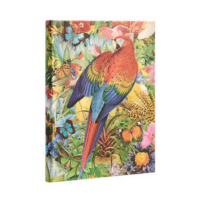 Paperblanks Tropical Garden Ultra Hardback Journal – Lined, 144 Pages – angled view