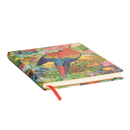 Paperblanks Tropical Garden Ultra Hardback Journal – Plain, 144 Pages – page edge