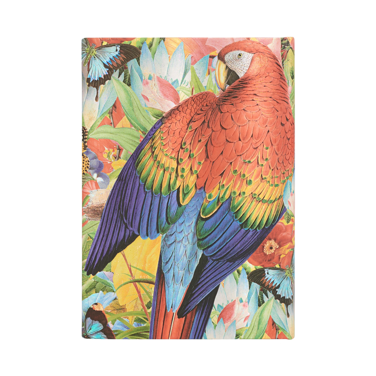 Paperblanks Tropical Garden Midi Hardback Journal – Plain, 144 Pages – back cover