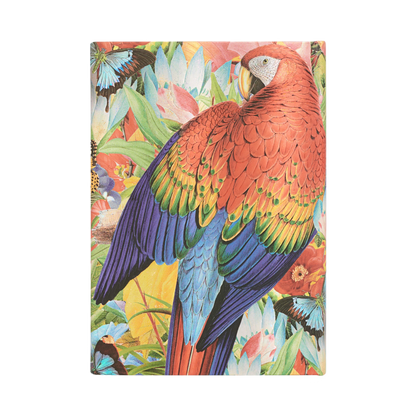 Paperblanks Tropical Garden Midi Hardback Journal – Plain, 144 Pages – back cover