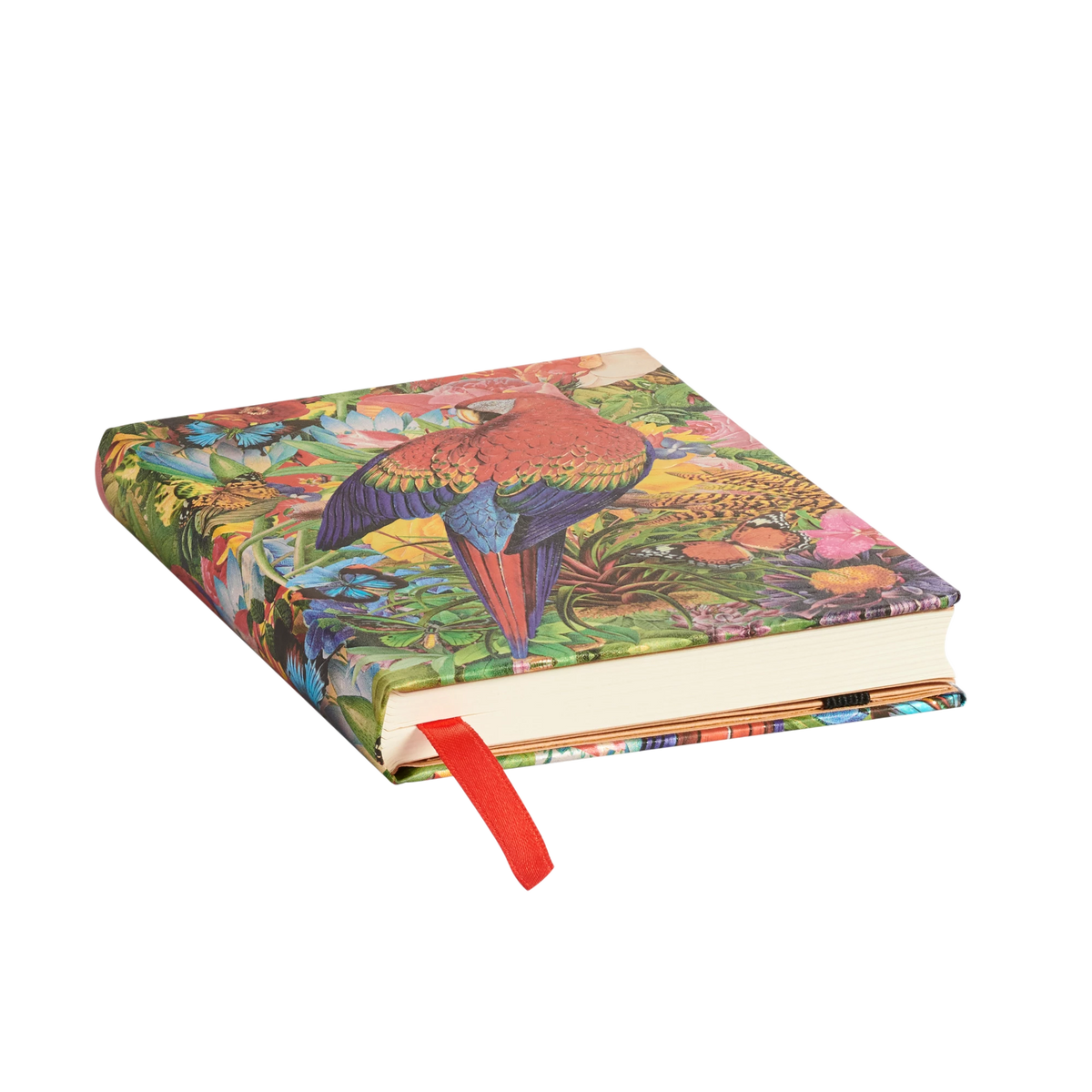 Paperblanks Tropical Garden Mini Hardback Journal – Lined, 176 Pages – page edge