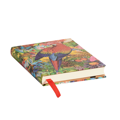 Paperblanks Tropical Garden Mini Hardback Journal – Lined, 176 Pages – page edge