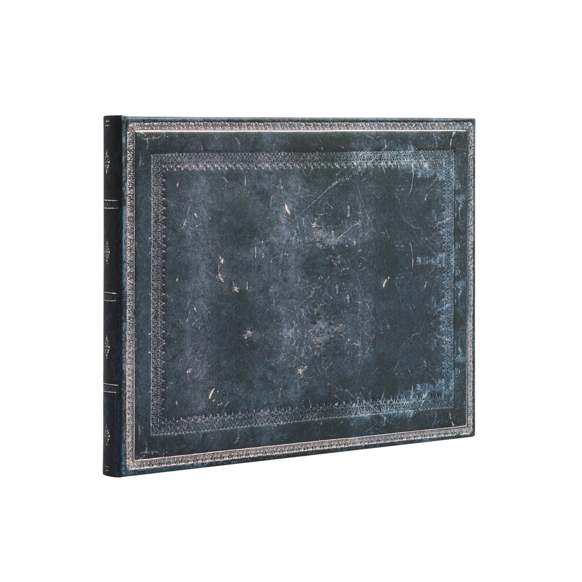 Paperblanks Inkblot Hardback Guest Book – Plain, 144 Pages – angled view