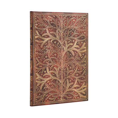 Paperblanks Wildwood Grande Hardback Journal – Plain, 128 Pages – angled view