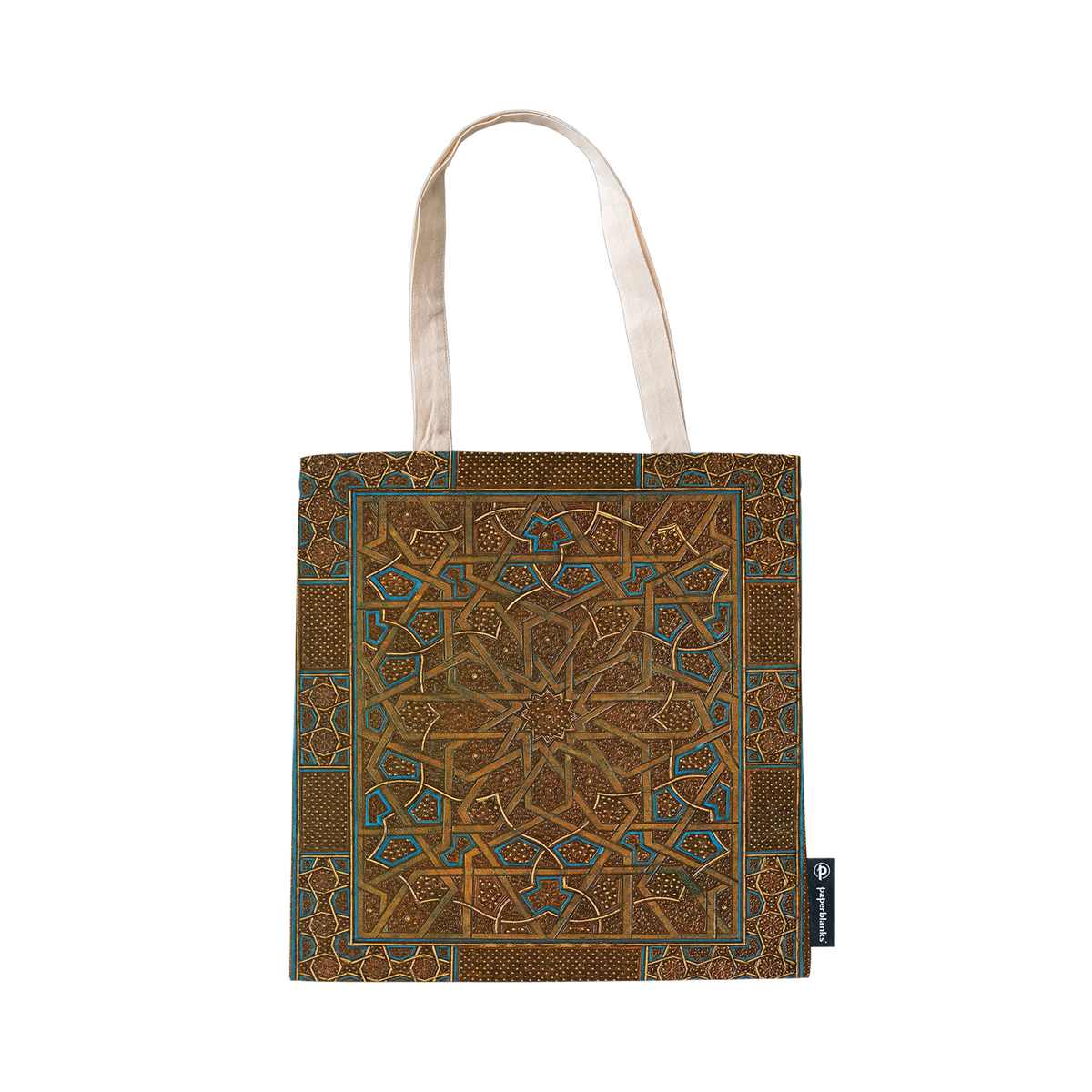 Paperblanks Midnight Star Cotton Tote Bag – back view