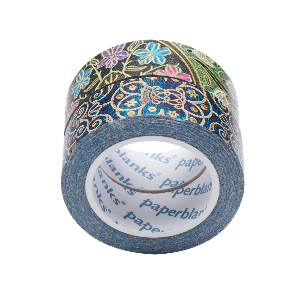Paperblanks Azure/Poetry in Bloom Washi Tape – Pack of 2 – back view