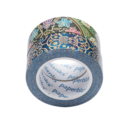 Paperblanks Azure/Poetry in Bloom Washi Tape – Pack of 2 – back view