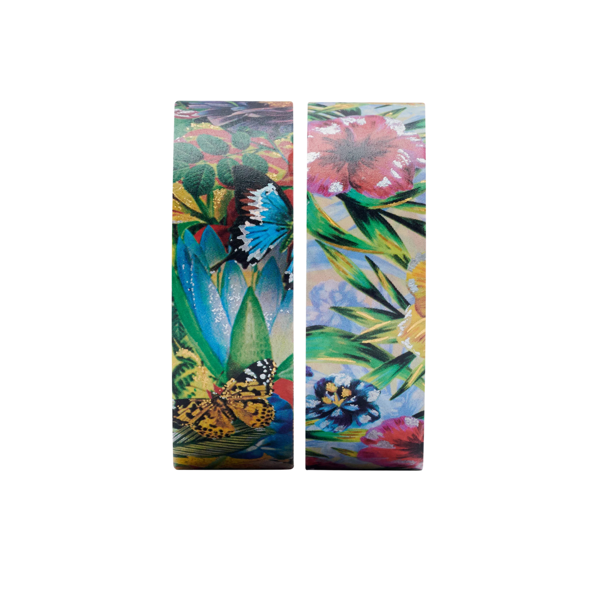 Paperblanks Ola/Tropical Garden Washi Tape – Pack of 2 – angled view