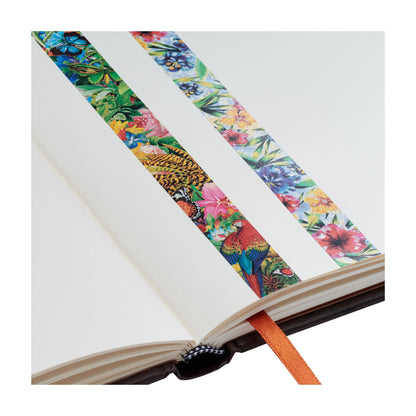 Paperblanks Ola/Tropical Garden Washi Tape – Pack of 2 – side view