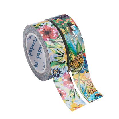 Paperblanks Ola/Tropical Garden Washi Tape – Pack of 2 – front view