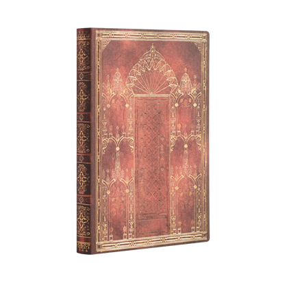 Paperblanks Isle of Ely Mini Softback Flexi Journal – Lined, 208 Pages – angled view