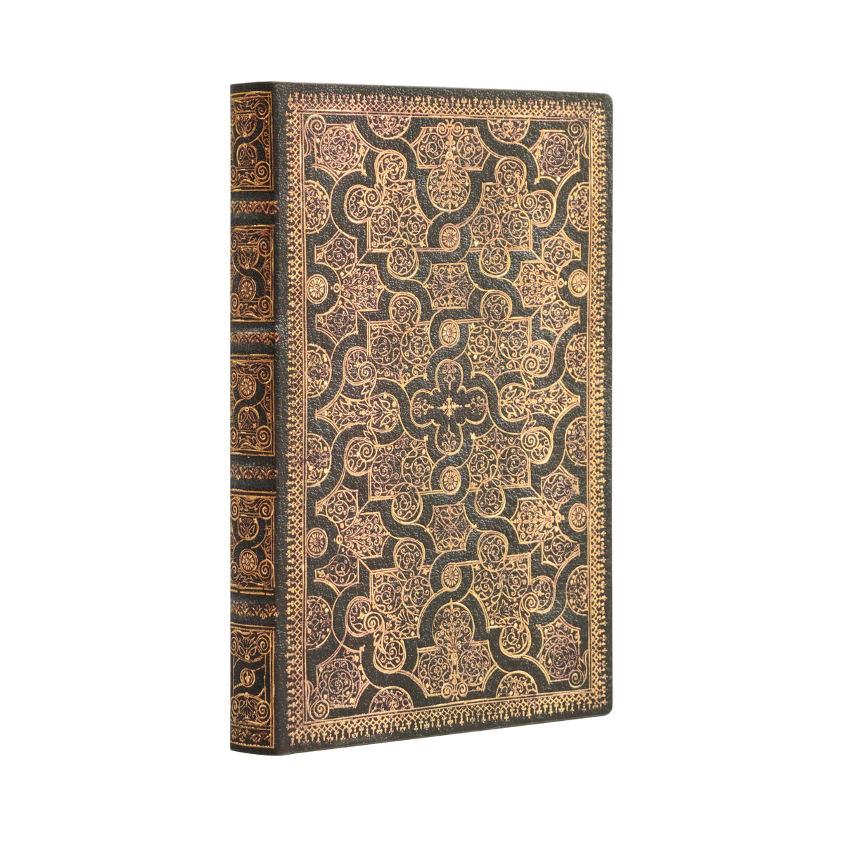 Paperblanks Enigma Mini Softback Flexi Journal – Lined, 208 Pages – angled view