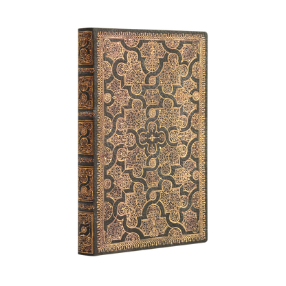 Paperblanks Enigma Mini Softback Flexi Journal – Lined, 208 Pages – angled view