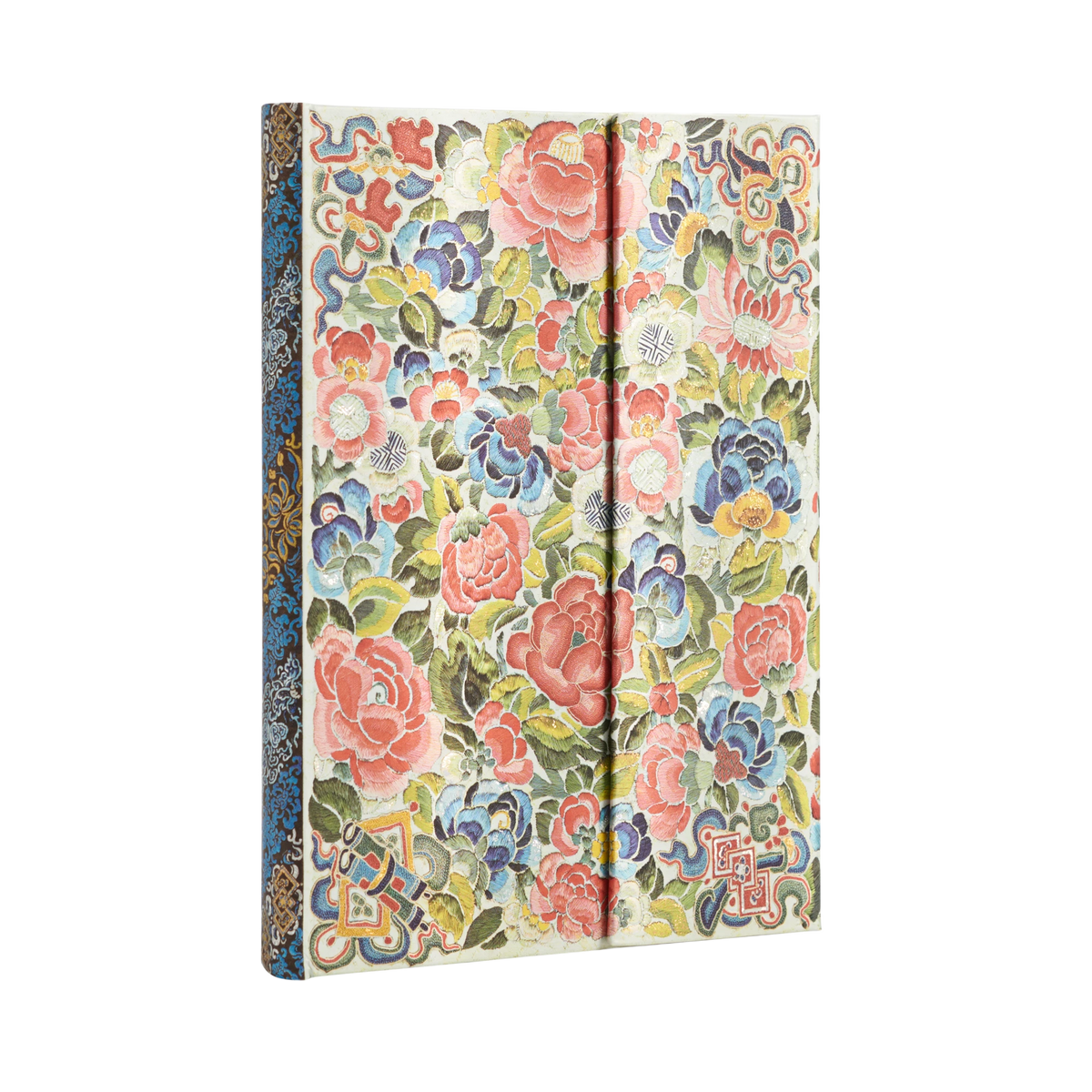 Paperblanks Pear Garden Midi Hardback Address Book – 144 Pages – angled view