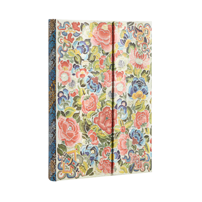 Paperblanks Pear Garden Midi Hardback Address Book – 144 Pages – angled view