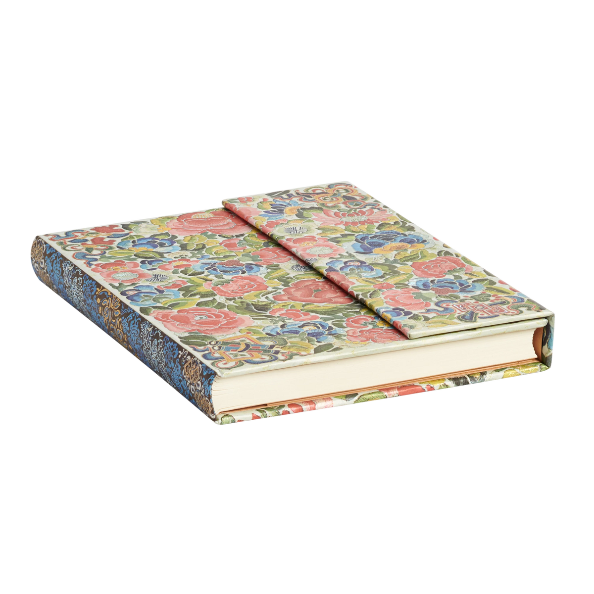 Paperblanks Pear Garden Midi Hardback Address Book – 144 Pages – page edge