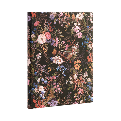 Paperblanks Floralia Ultra Hardback Address Book – 144 Pages – angled view