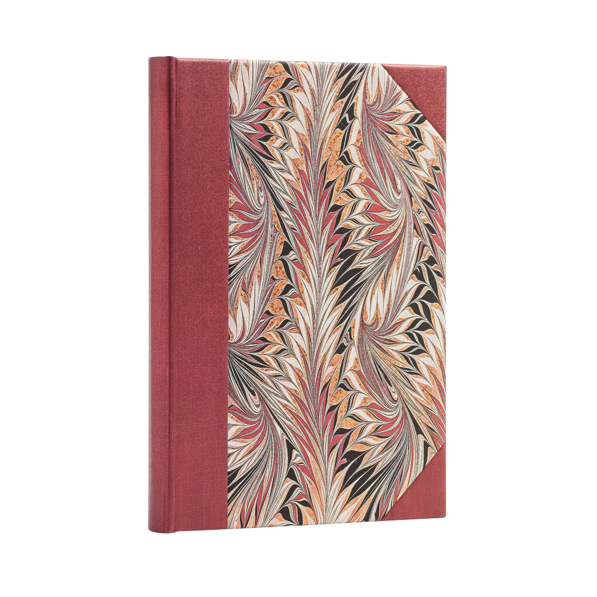 Paperblanks Rubedo Midi Hardback Journal – Lined, 144 Pages – angled view