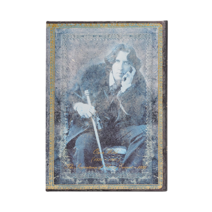 Paperblanks Wilde, The Importance of Being Earnest Midi Hardback Journal – Lined, 144 Pages – back cover