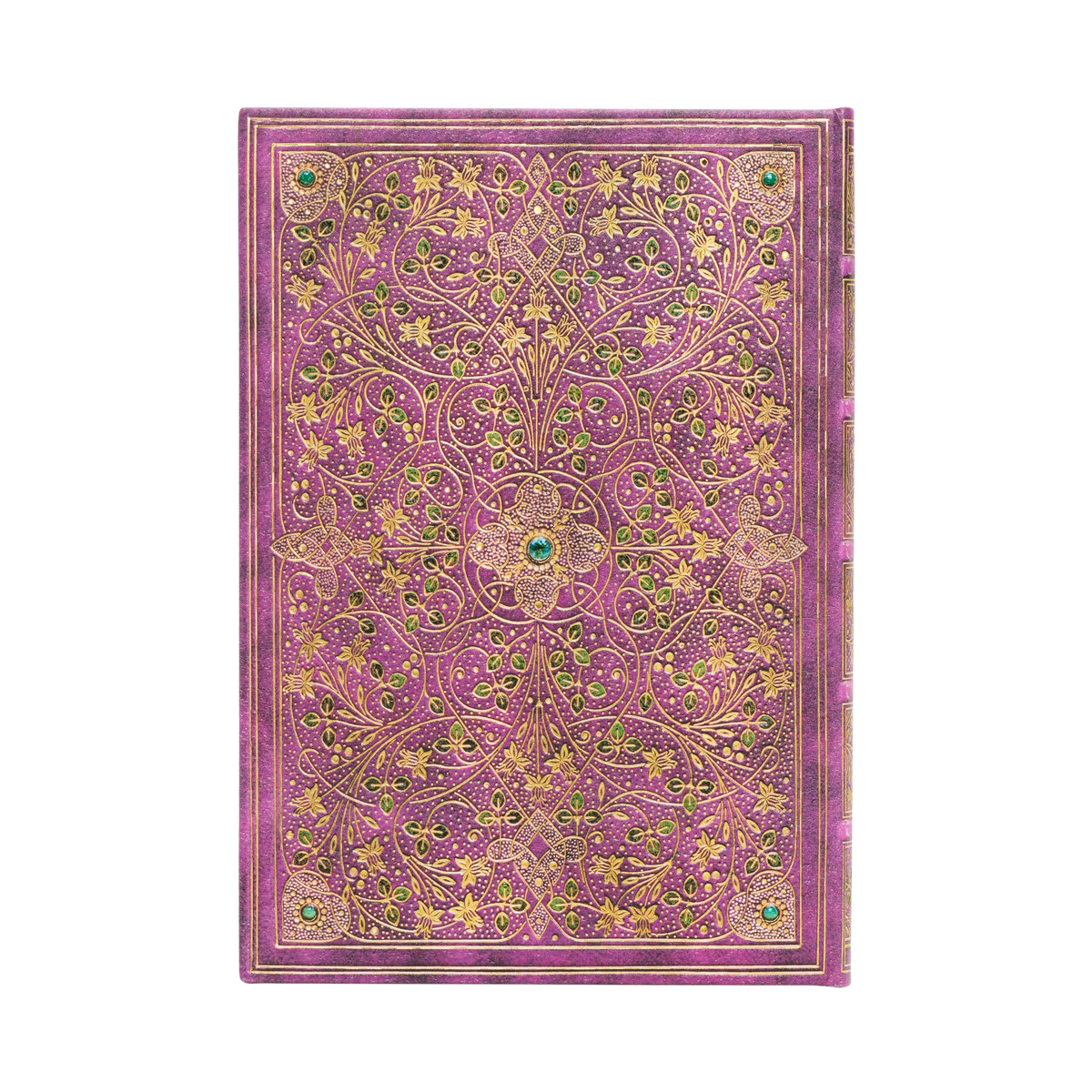Paperblanks Diamond Jubilee Midi Hardback Journal – Plain, 144 Pages – back cover