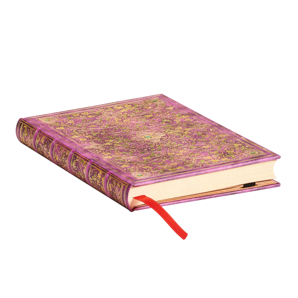Paperblanks Diamond Jubilee Mini Hardback Journal – Lined, 176 Pages – page edge
