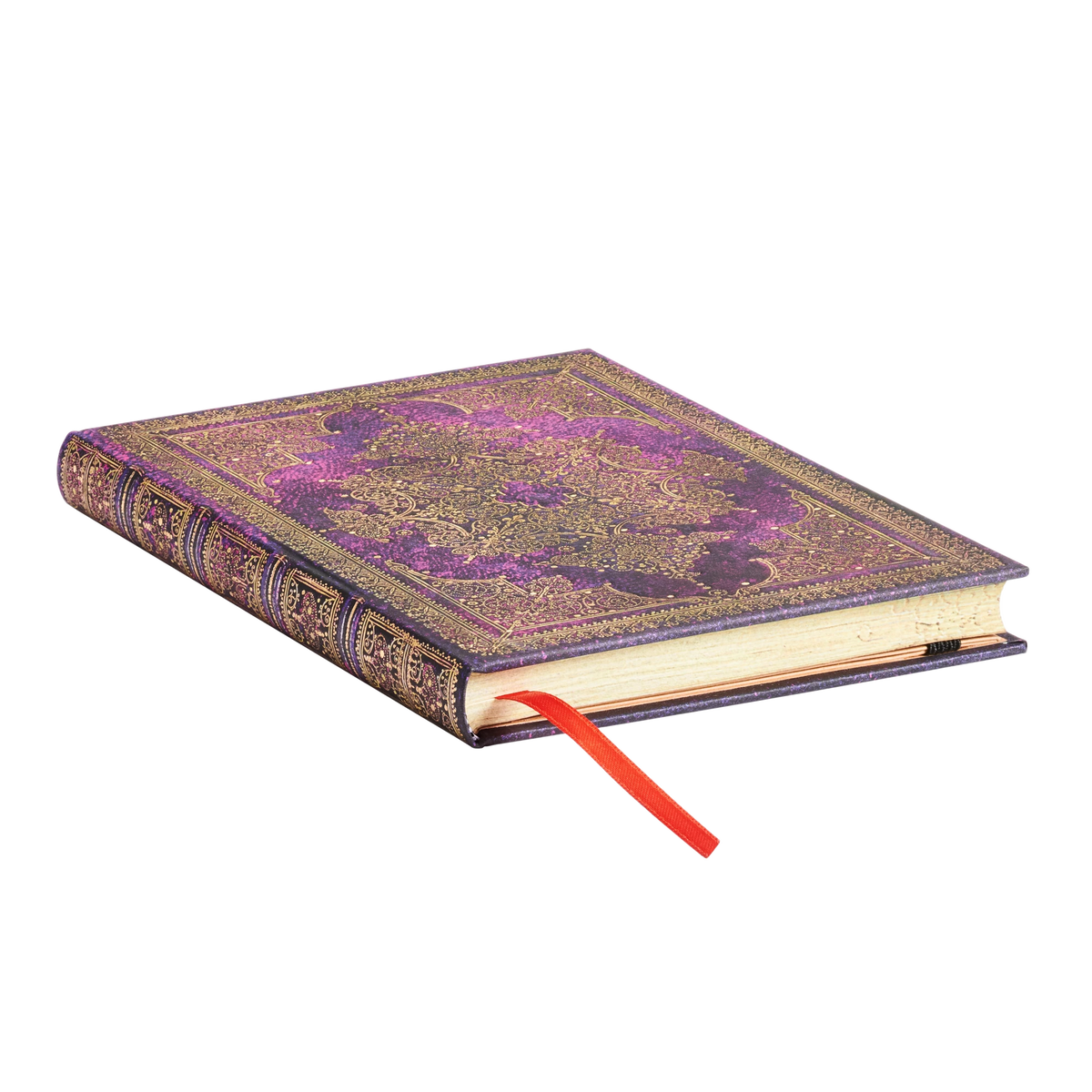 Paperblanks Bijou Midi Hardback Journal – Plain, 144 Pages – page edge