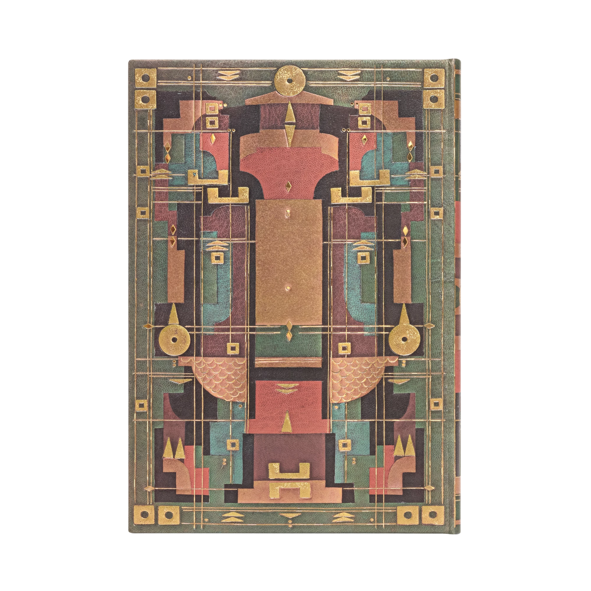 Paperblanks Lion’s Den Midi Hardback Journal – Lined, 144 Pages – back cover