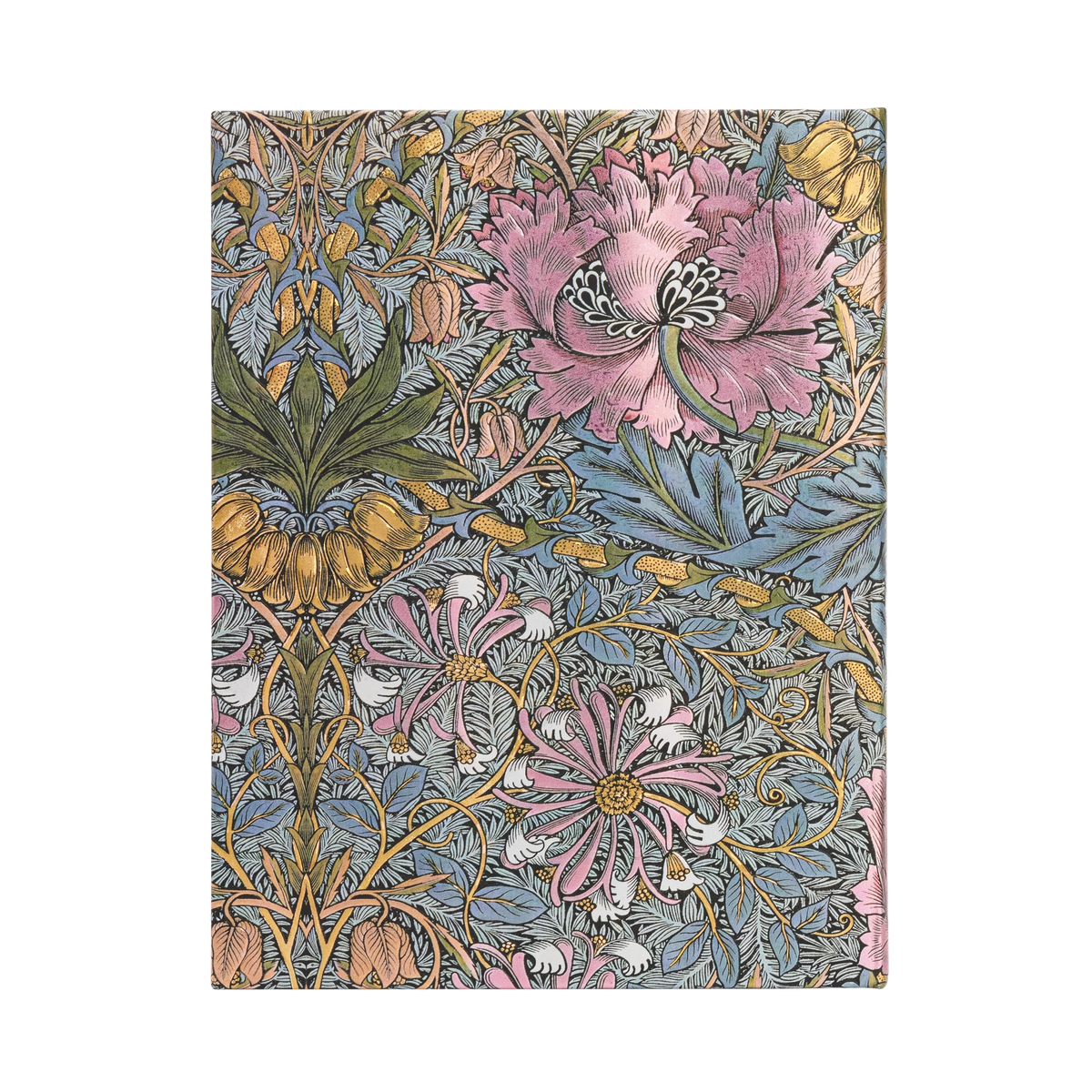 Paperblanks Morris Pink Honeysuckle Ultra Hardback Journal – Lined, 144 Pages – back cover