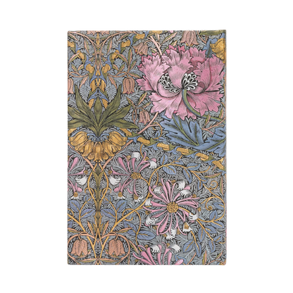 Paperblanks Morris Pink Honeysuckle Mini Hardback Journal – Lined, 176 Pages – back cover