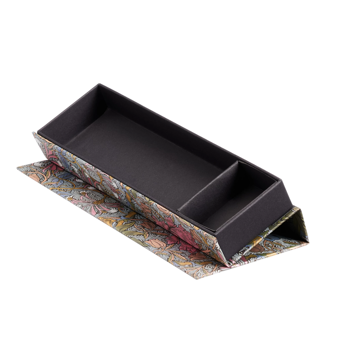 Paperblanks Morris Pink Honeysuckle Pencil Case – side view
