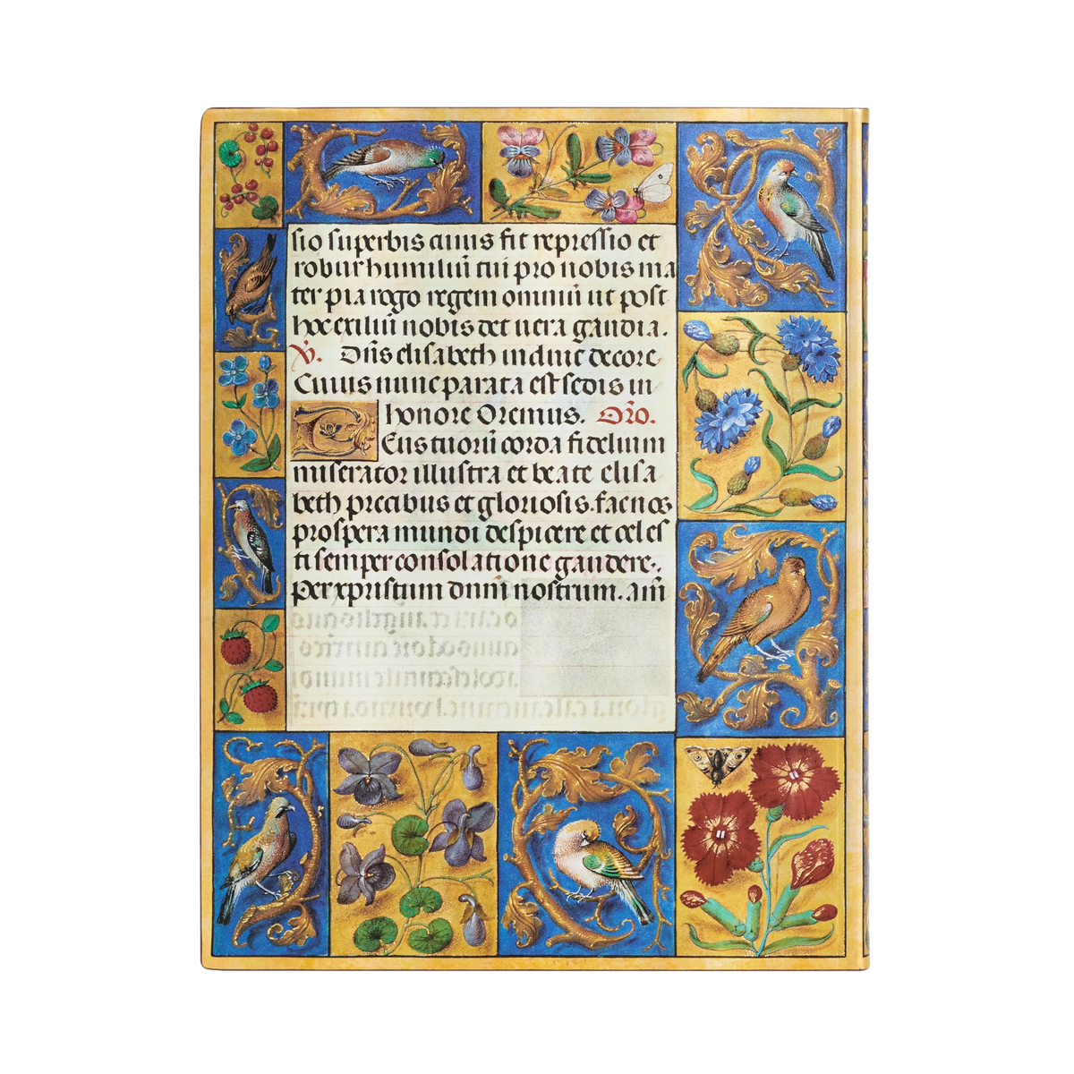 Paperblanks Spinola Hours Ultra Softback Flexi Journal – Plain, 176 Pages – back cover