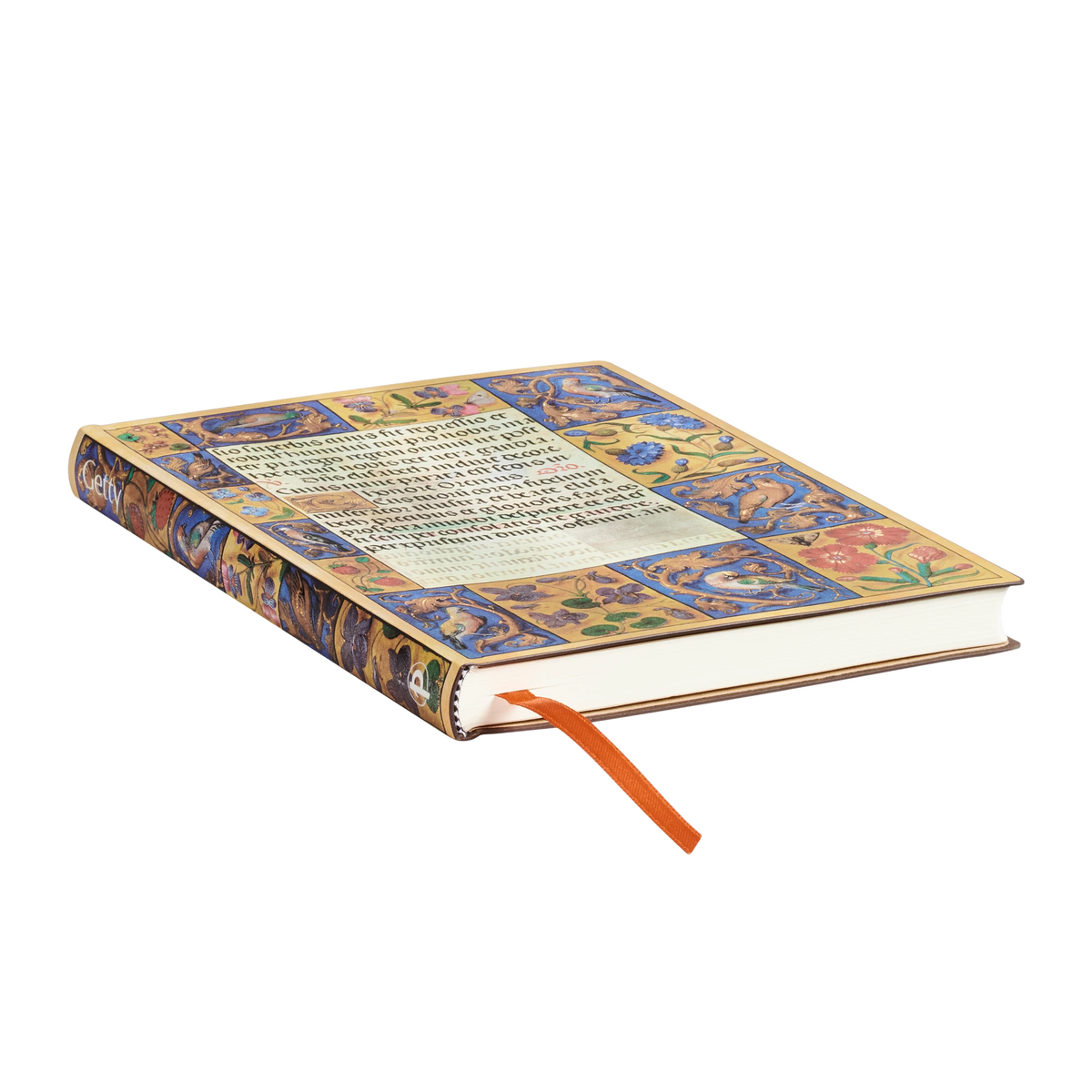 Paperblanks Spinola Hours Midi Softback Flexi Journal – Lined, 176 Pages – page edge