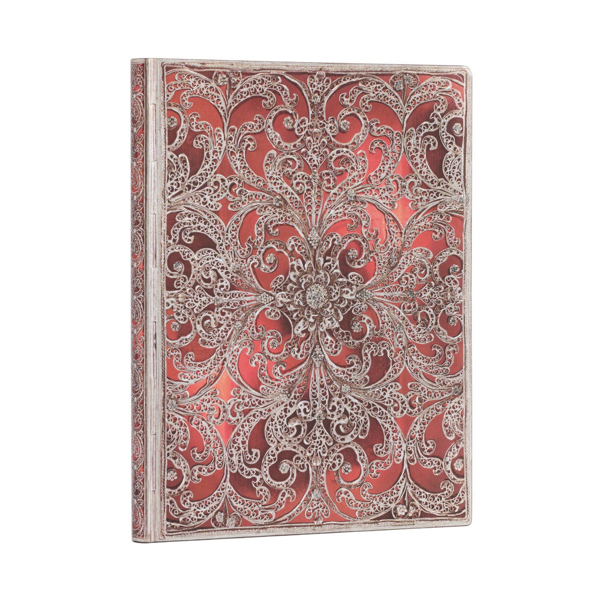 Paperblanks Garnet Ultra Softback Flexi Journal – Plain, 176 Pages – angled view
