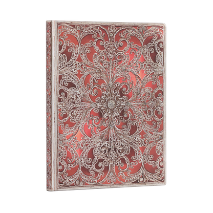 Paperblanks Garnet Ultra Softback Flexi Journal – Plain, 176 Pages – angled view