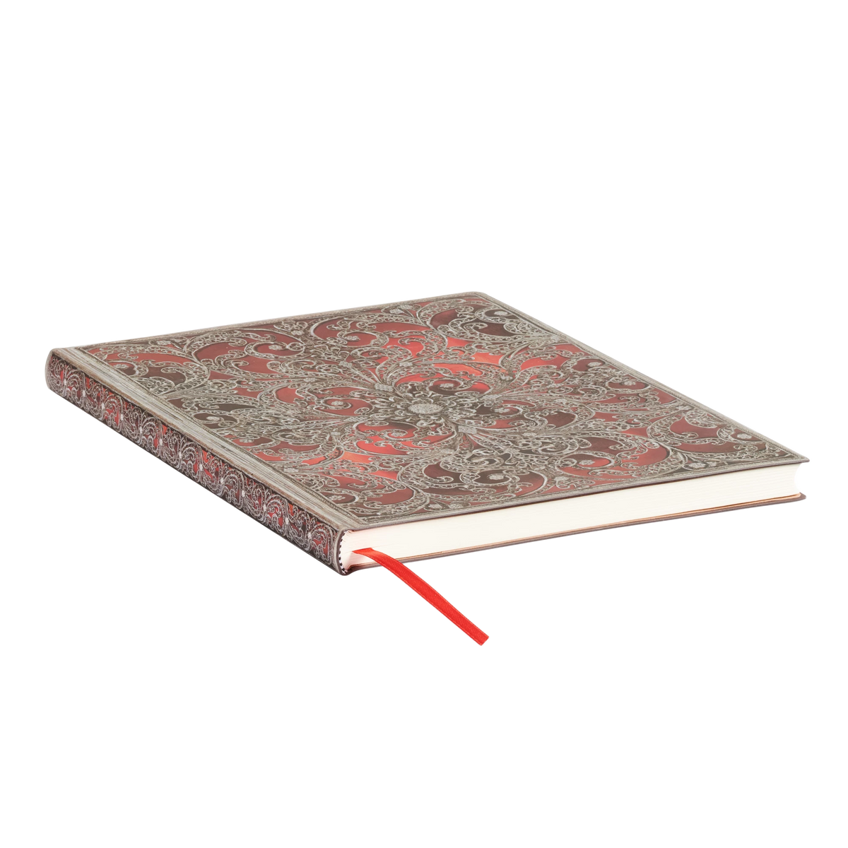Paperblanks Garnet Ultra Softback Flexi Journal – Plain, 176 Pages – page edge