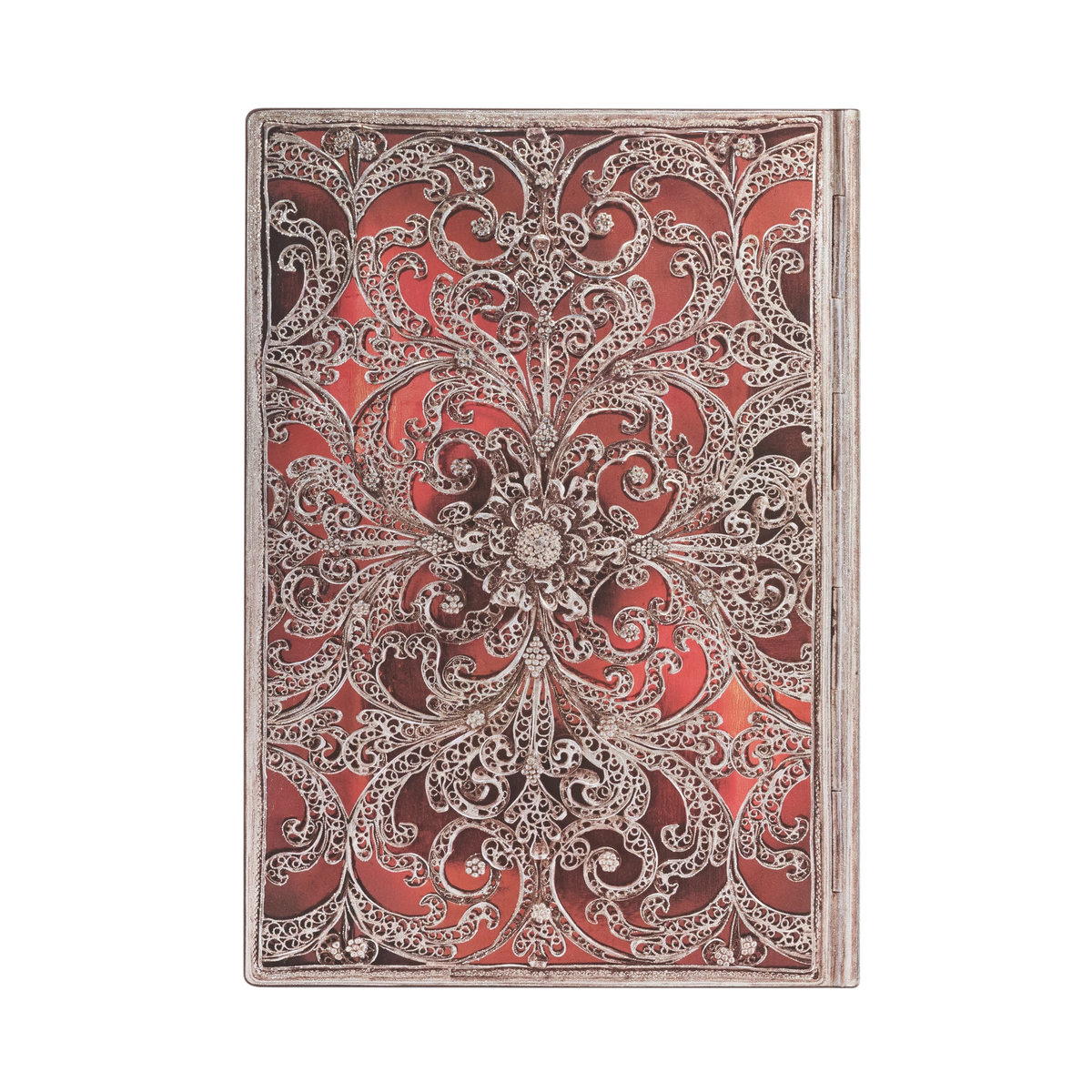 Paperblanks Garnet Midi Softback Flexi Journal – Plain, 176 Pages – back cover