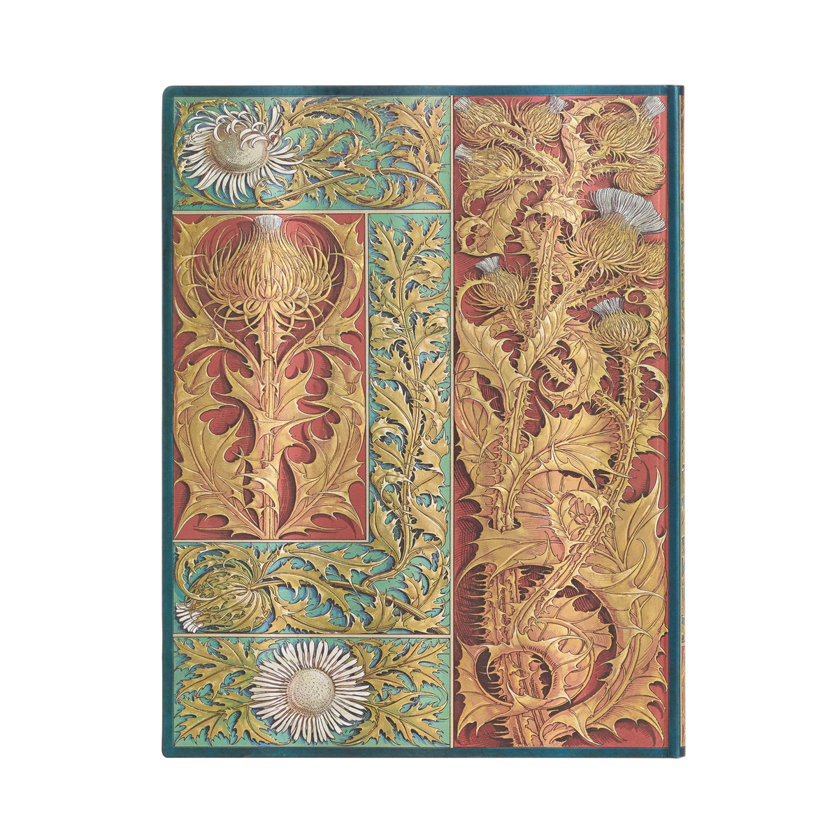 Paperblanks Wild Thistle Ultra Softback Flexi Journal – Plain, 176 Pages – back cover