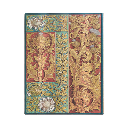 Paperblanks Wild Thistle Ultra Softback Flexi Journal – Plain, 176 Pages – back cover