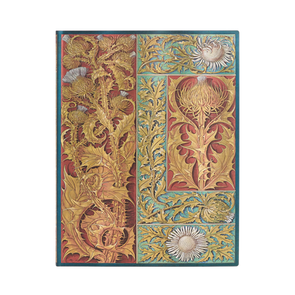 Paperblanks Wild Thistle Ultra Softback Flexi Journal – Plain, 176 Pages – front cover
