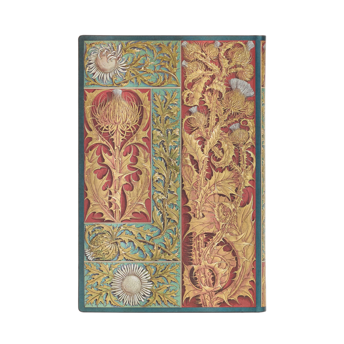Paperblanks Wild Thistle Mini Softback Flexi Journal – Lined, 208 Pages – back cover