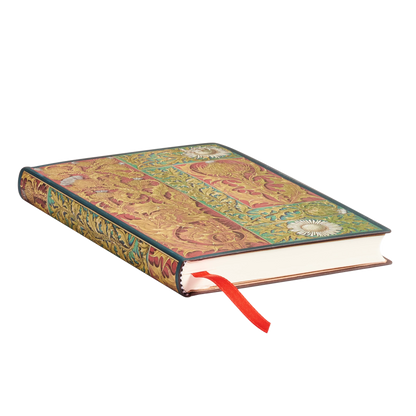 Paperblanks Wild Thistle Mini Softback Flexi Journal – Lined, 208 Pages – page edge