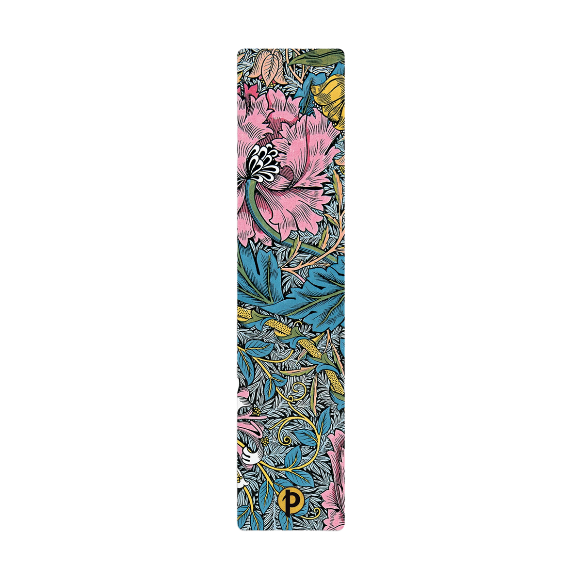 Paperblanks Morris Pink Honeysuckle Bookmark – back view