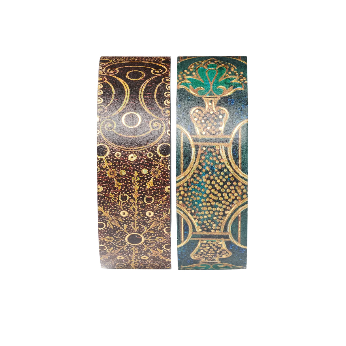 Paperblanks First Folio/Turquoise Chronicles Washi Tape – Pack of 2 – front view